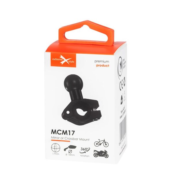 Mirror/crossbar mounting adapter - MCM17