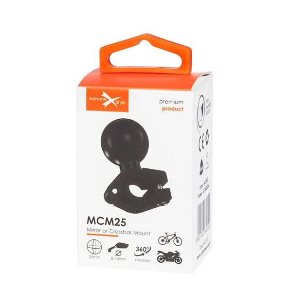 Mirror/crossbar mounting adapter - MCM25