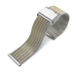 Bransoleta siatka Bizu - 12 mm - 2T IP złota