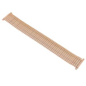 Bransoleta rozciągana - model 1 - długość 14,5 cm - IP różowe złoto - 20 mm