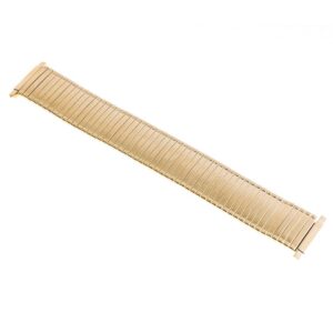 Bransoleta rozciągana - model 2 - długość 14,5 cm - IP złota - 14 mm