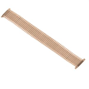 Bransoleta rozciągana - model 4 - długość 14,5 cm - IP różowe złoto - 20 mm
