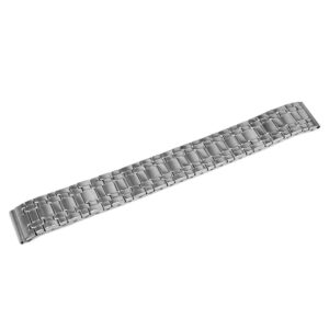 Bransoleta rozciągana - model 1 - długość 16 cm - srebrna - 18 mm