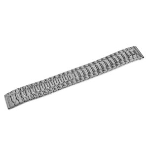 Bransoleta rozciągana - model 2 - długość 16 cm - srebrna - 18 mm
