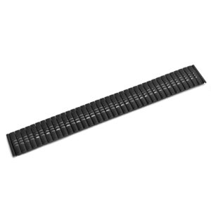 Bransoleta rozciągana - model 4 - długość 16 cm - IP czarna - 20 mm