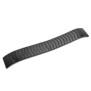Bransoleta rozciągana - model 8 - długość 16 cm - IP czarna - 22 mm