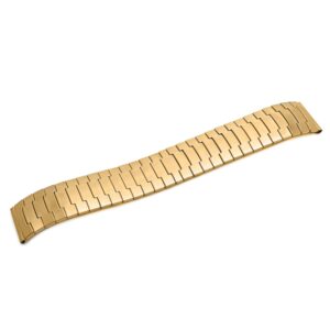 Bransoleta rozciągana - model 8 - długość 16 cm - IP złota - 22 mm