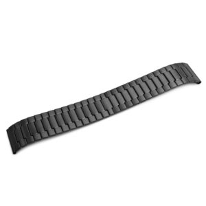 Bransoleta rozciągana - model 9 - długość 16 cm - IP czarna - 22 mm