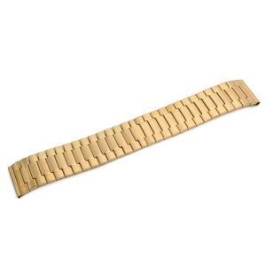 Bransoleta rozciągana - model 9 - długość 16 cm - IP złota - 22 mm