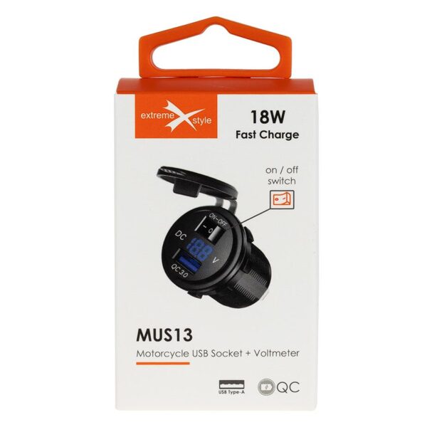 Motorcycle usb socket - MUS13