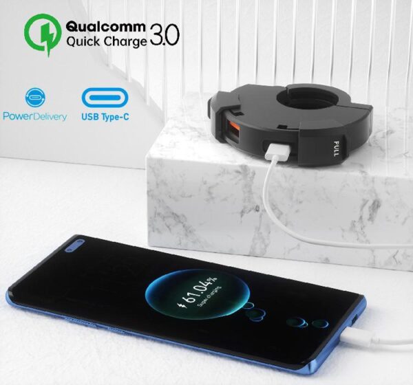 Motorcycle usb socket - MUS51 Power Ring