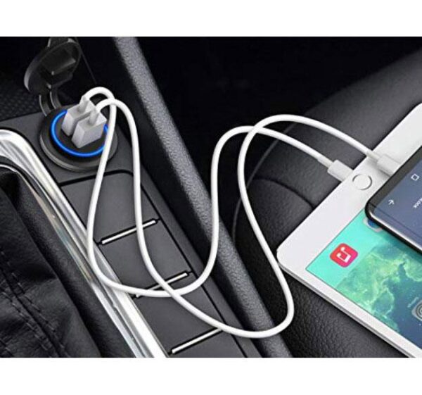 Motocyklowe gniazdo USB - eXtreme® MUS09 + adapter