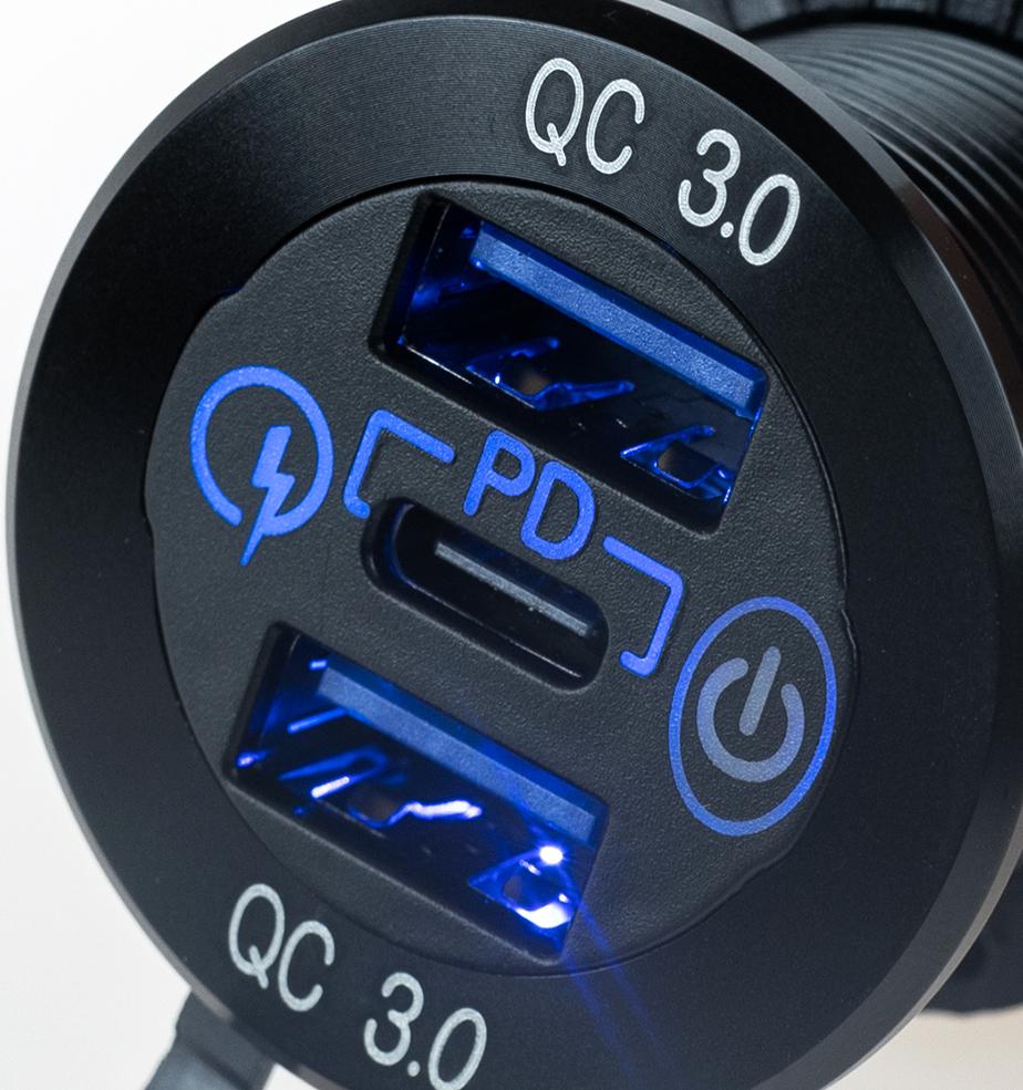 Motocyklowe gniazdo USB - eXtreme® MUS15