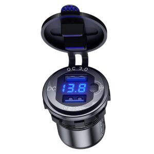 Motocyklowe gniazdo 2 x USB QC 3.0 - eXtremestyle® - 36 W - MUS33