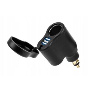 Motocyklowe gniazdo USB (DIN - BMW / TRIUMPH) - eXtreme® MUS40
