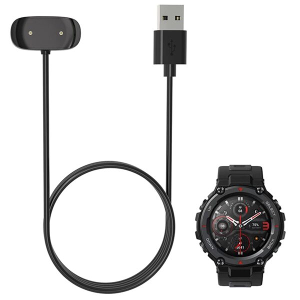Charger cable USB for Amazfit - 1 m - black