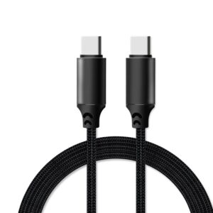 Reinforced cable Ampere USB type-C - USB type-C - 100 W - eXtremestyle® - 1 m - black