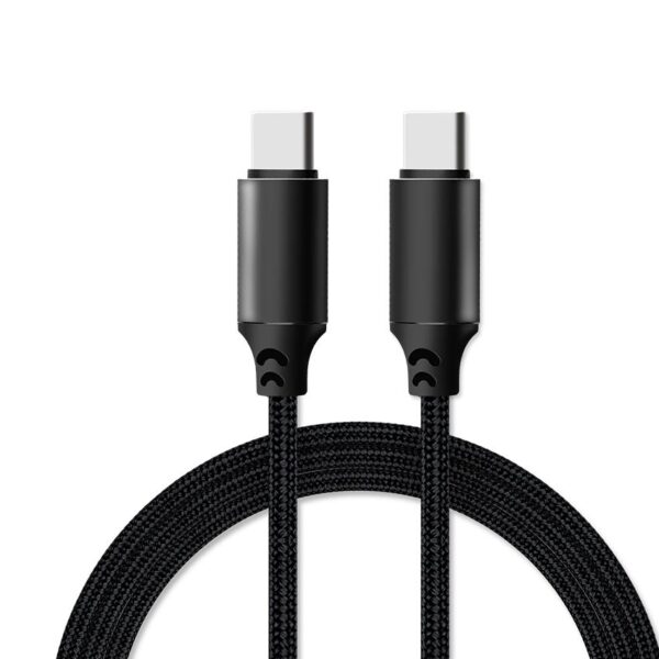 Reinforced cable Ampere USB type-C - USB type-C - 100 W - eXtremestyle® - 1.5 m - black