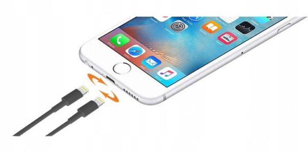 Reinforced cable Ampere USB type-C - iPhone Lightning - eXtremestyle® - 1 m - black