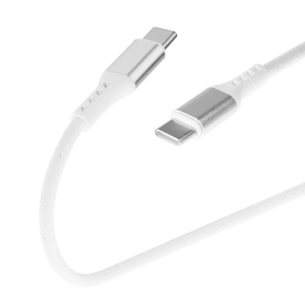 Reinforced cable Ampere USB type-C - USB type-C - eXtremestyle® - 1.5 m - white