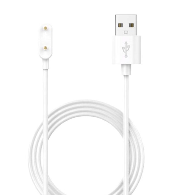 Ładowarka magnetyczna kabel USB do Huawei Band - 1 m - biała