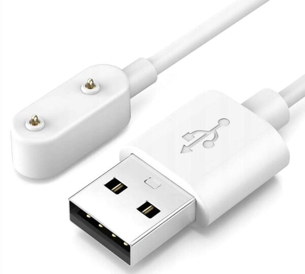 Ładowarka magnetyczna kabel USB do Huawei Band - 1 m - biała