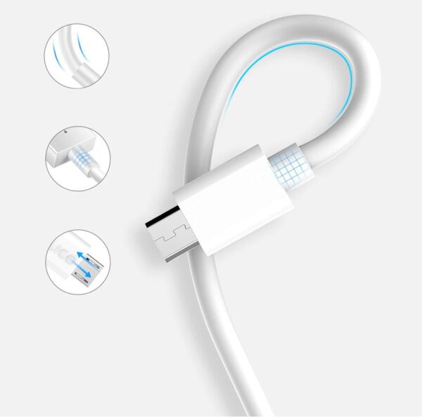 Kabel do telefonu micro USB - eXtreme® - 30 cm - biały