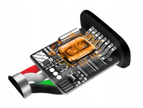 Braided cable eXtreme® Spider USB type-C - USB type-C 1 m - black