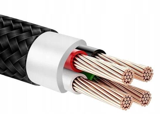 Braided cable eXtreme® Spider USB type-C - USB type-C 1 m - black