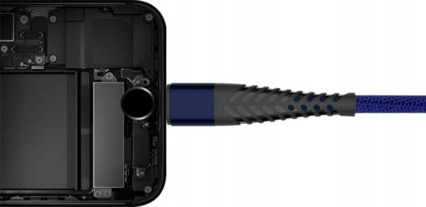 Braided cable eXtreme® Spider USB type-C - USB type-C 1.5 m - blue