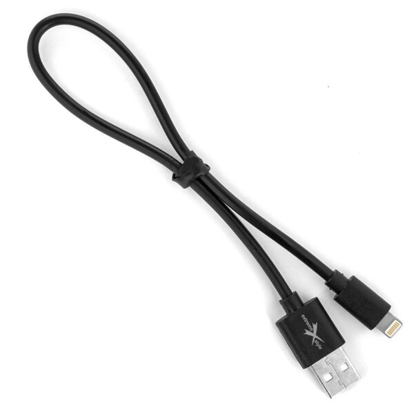 Kabel do telefonu iPhone Lightning - eXtreme® - 30 cm - czarny