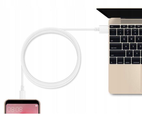 Cable eXtreme USB 2.0 - USB type-C - 200 cm - white
