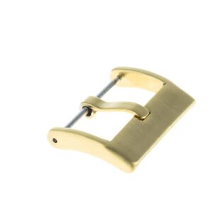 Klamra solid - IP złota - półmatowa - 16 mm
