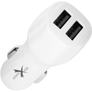 Ładowarka samochodowa do telefonu 2 x USB - eXtreme® Ampere - 2.1A - ACC2U21W