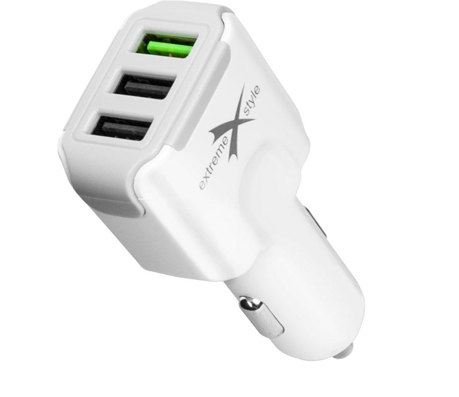 Ładowarka samochodowa do telefonu 3 x USB quick charge 3.0 - eXtreme® - 8.2A - ACC82-3UQC