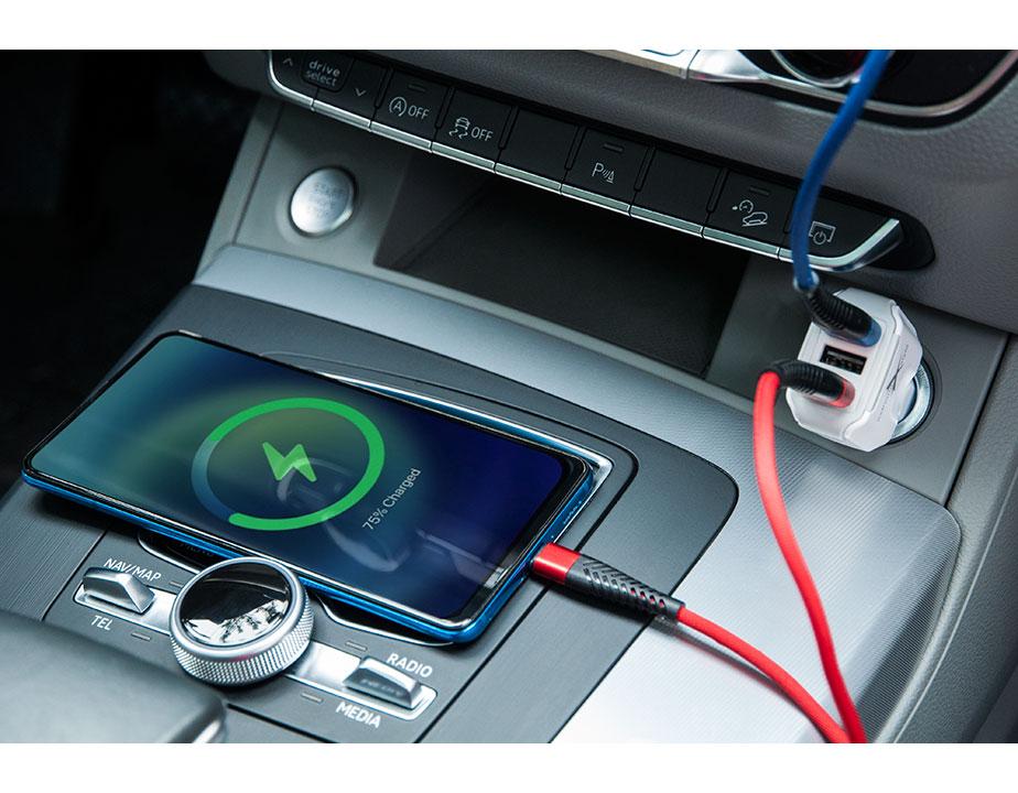 Ładowarka samochodowa do telefonu 3 x USB quick charge 3.0 - eXtreme® - 8.2A - ACC82-3UQC