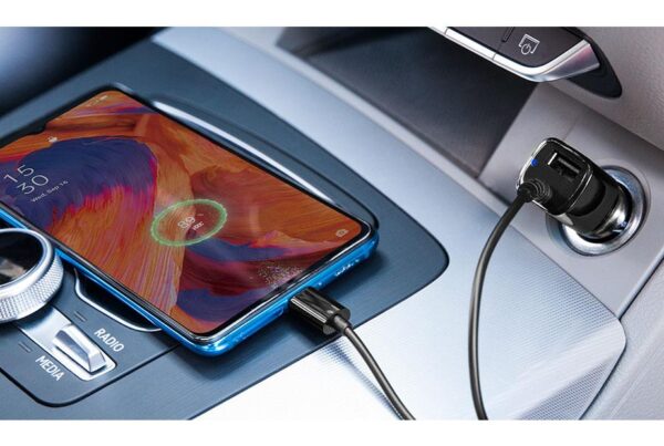 Ładowarka samochodowa do telefonu micro USB + USB - eXtreme® - 2.1A - NCC21MU