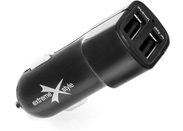 Ładowarka samochodowa do telefonu 2 x USB - eXtreme® - 3.1A - CC312U