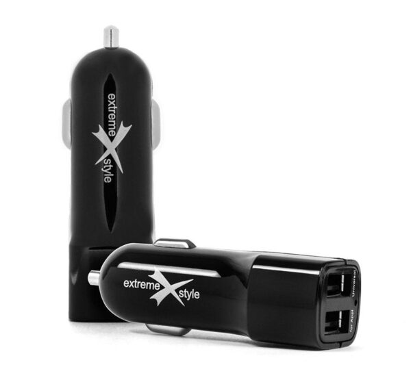 Ładowarka samochodowa do telefonu 2 x USB - eXtreme® - 3.1A - CC312U