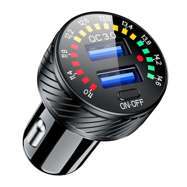 Car charger 2 x USB QC 3.0 - eXtremestyle® - 36 W - CC36UU-V