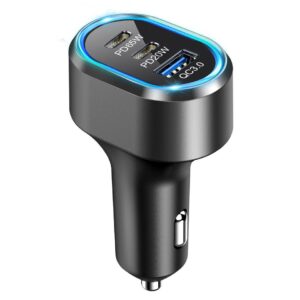 Ładowarka samochodowa 2 x USB Typ-C + USB - eXtremestyle® - 85 W - CC85CCU