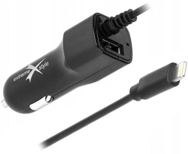 Car charger eXtreme® iPhone Lightning + USB 2.1A - NCC21IU