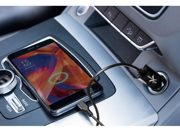 Ładowarka samochodowa do telefonu micro USB - eXtreme® - 2.1A - NCC21M