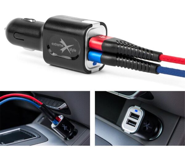 Car charger eXtreme® 2 x USB QC 3.0 6A - NCC6-2U2QC