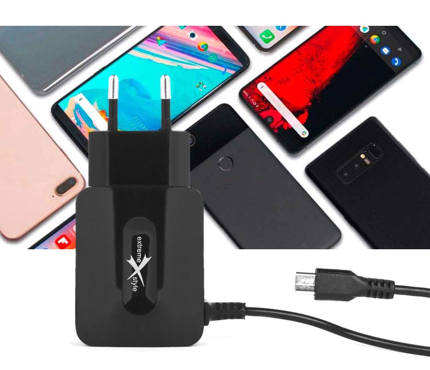 Travel charger eXtreme® micro USB + USB 2.1A - NTC21MU