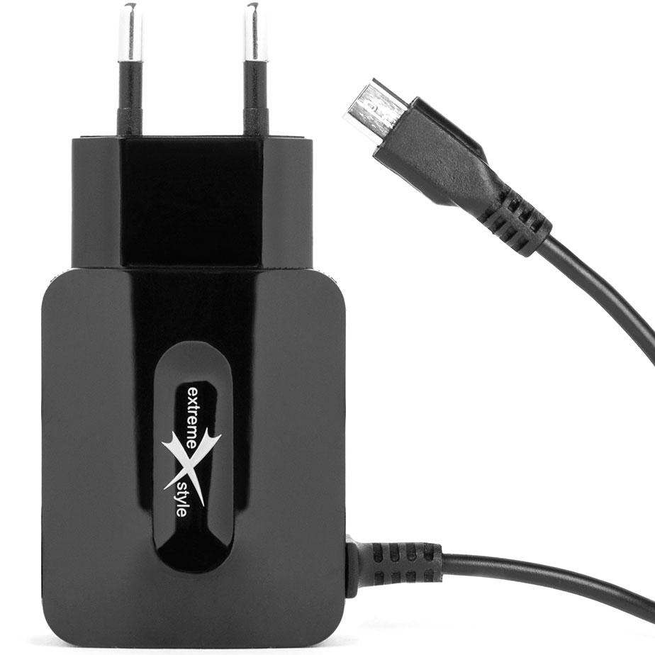 Ładowarka sieciowa do telefonu micro USB + USB - eXtreme® - 2.1A - NTC21MU