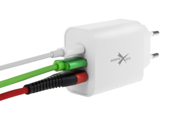 Travel charger eXtreme® USB Typ-C + 2 USB - PD - 48 W - TC48CUU