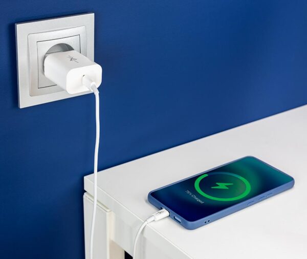 Travel charger eXtreme® USB Typ-C + cable USB Typ-C - PD - 25W - TC25C+CC