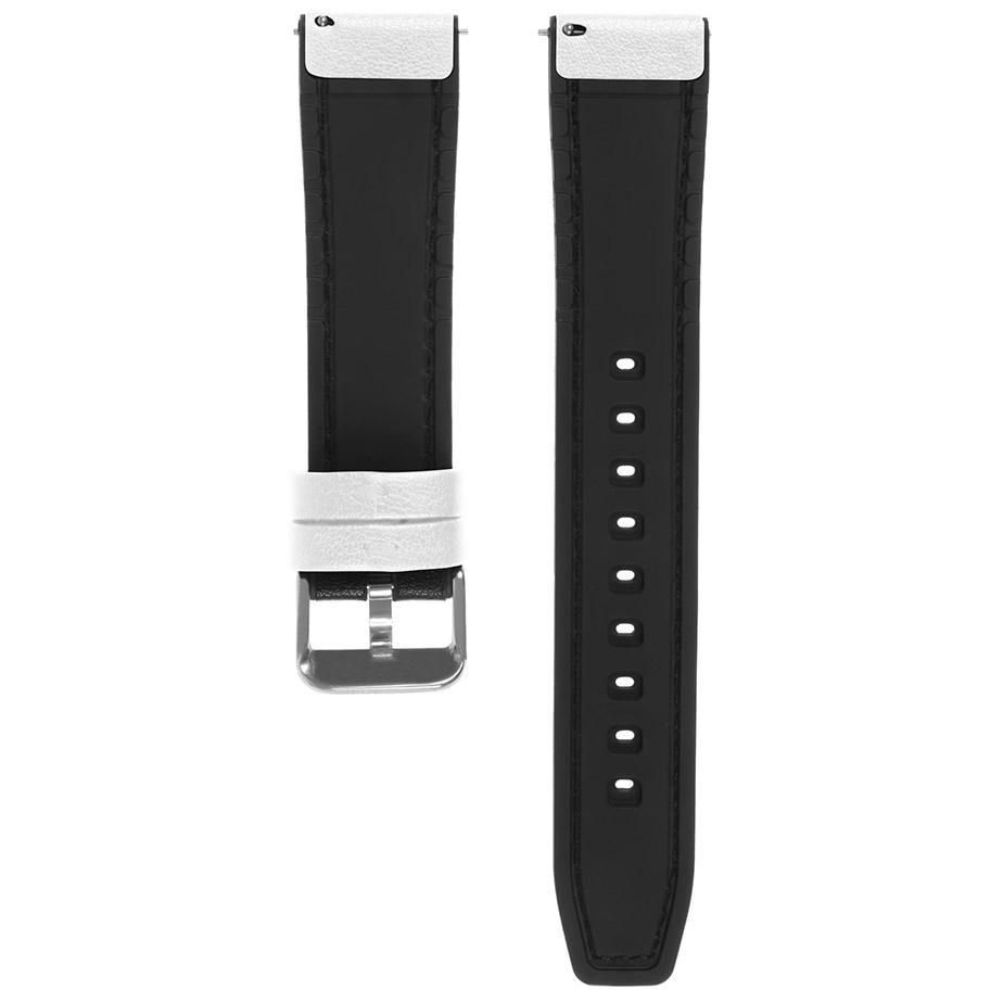 Pasek Hybrid Z10 - biały - 22 mm