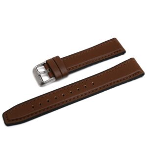 Pasek Hybrid Z10 - ciemny brąz - 22 mm